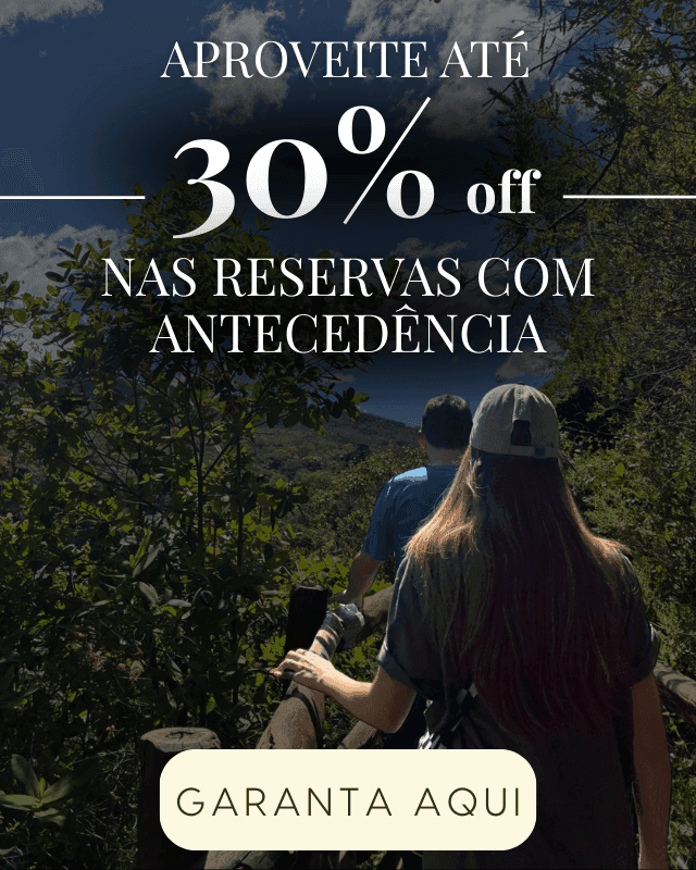 <p>By booking at least <strong>60 days in advance, you secure 30% OFF on stays of 2 nights or more.</strong> Valid for reservations made directly through Casa da Lua’s website or WhatsApp. <strong>Cancellations are allowed within 7 days</strong>, in accordance with the Consumer Protection Code.</p>